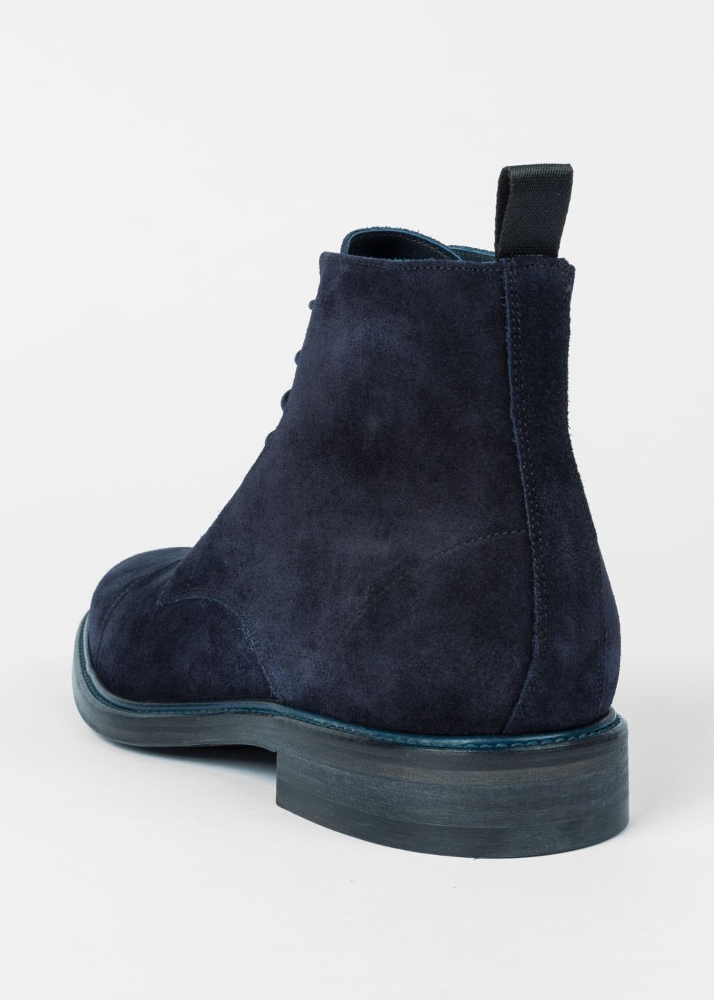 Paul Smith Men'S Navy Suede 'JarMen' Boots