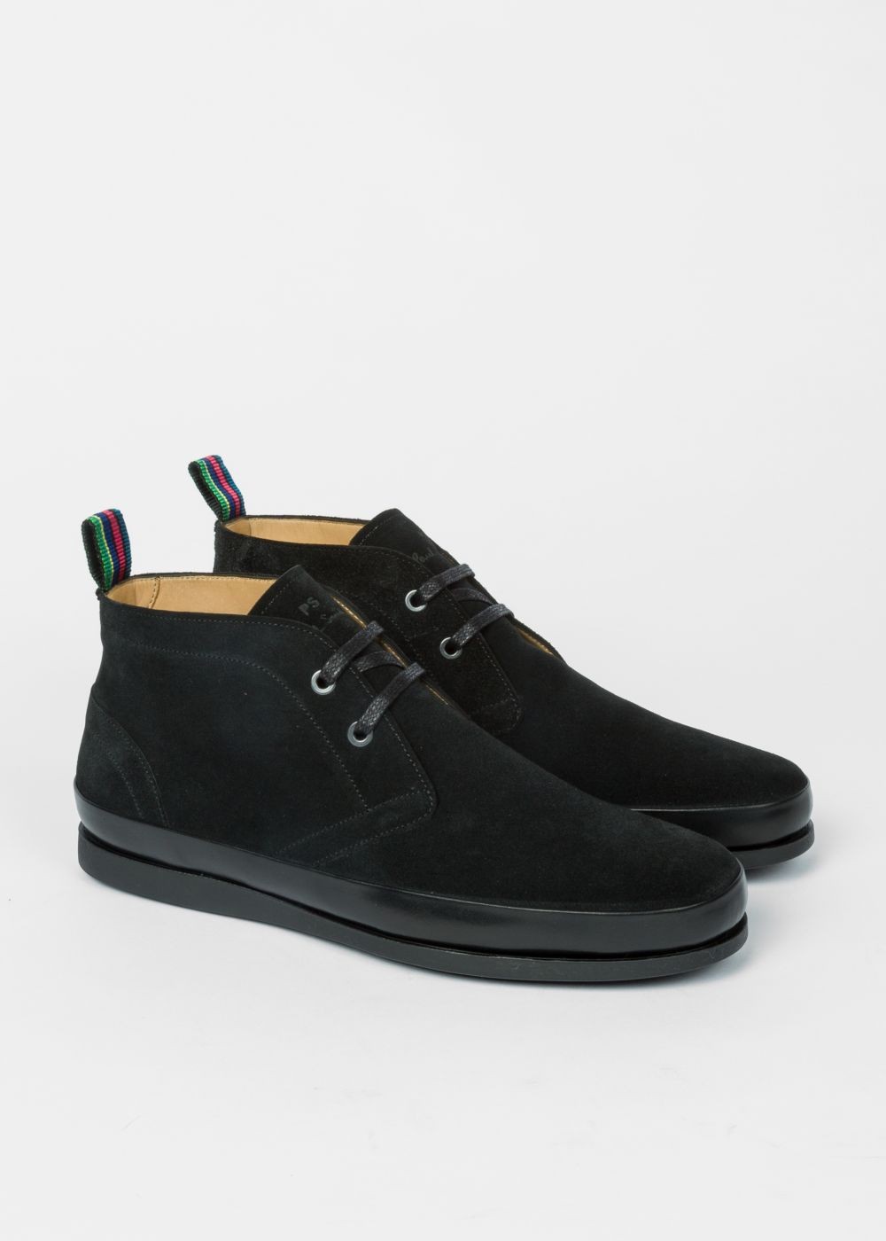 Paul Smith Mens's Black Suede 'cleon' Boots