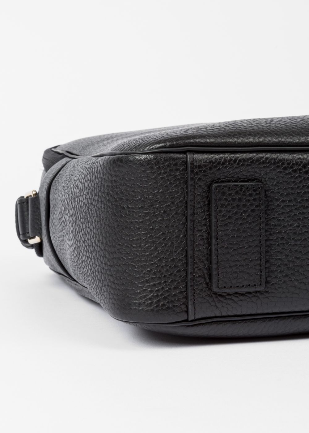 Paul Smith Mens's Black Signature Stripe Leather Business Folio Accessories