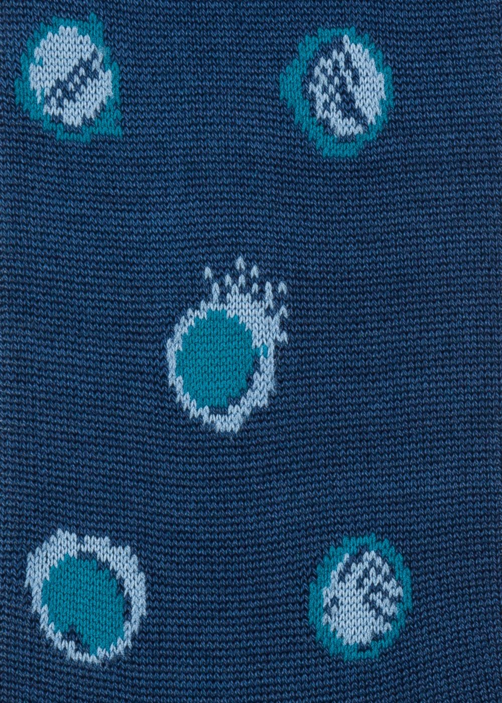 Paul Smith Mens's Navy 'scribble Spot' Socks