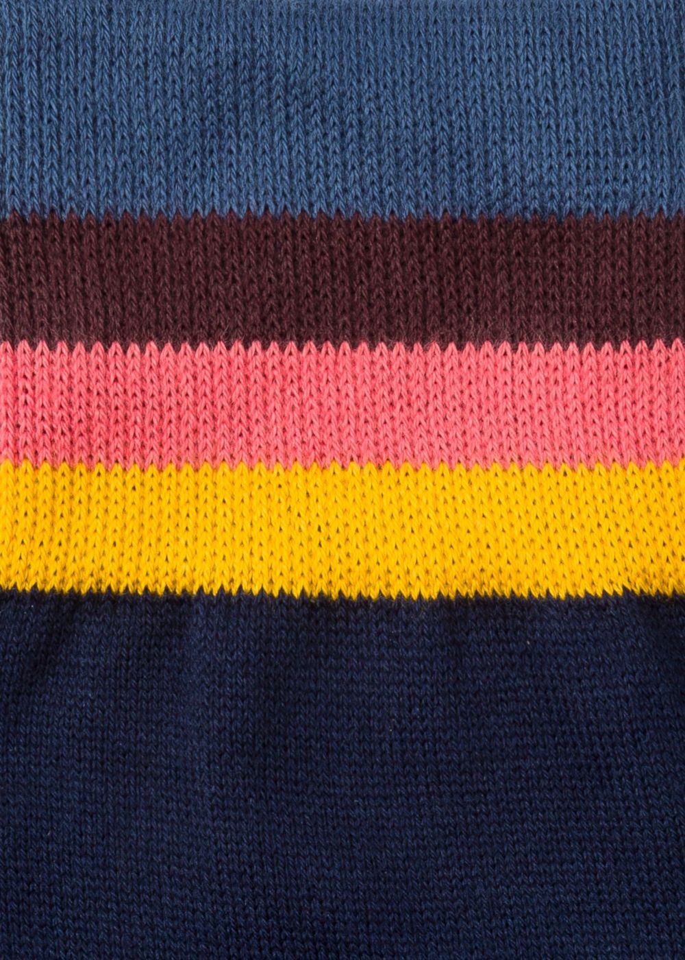 Paul Smith Men's Navy 'artist Stripe' Cuff Socks