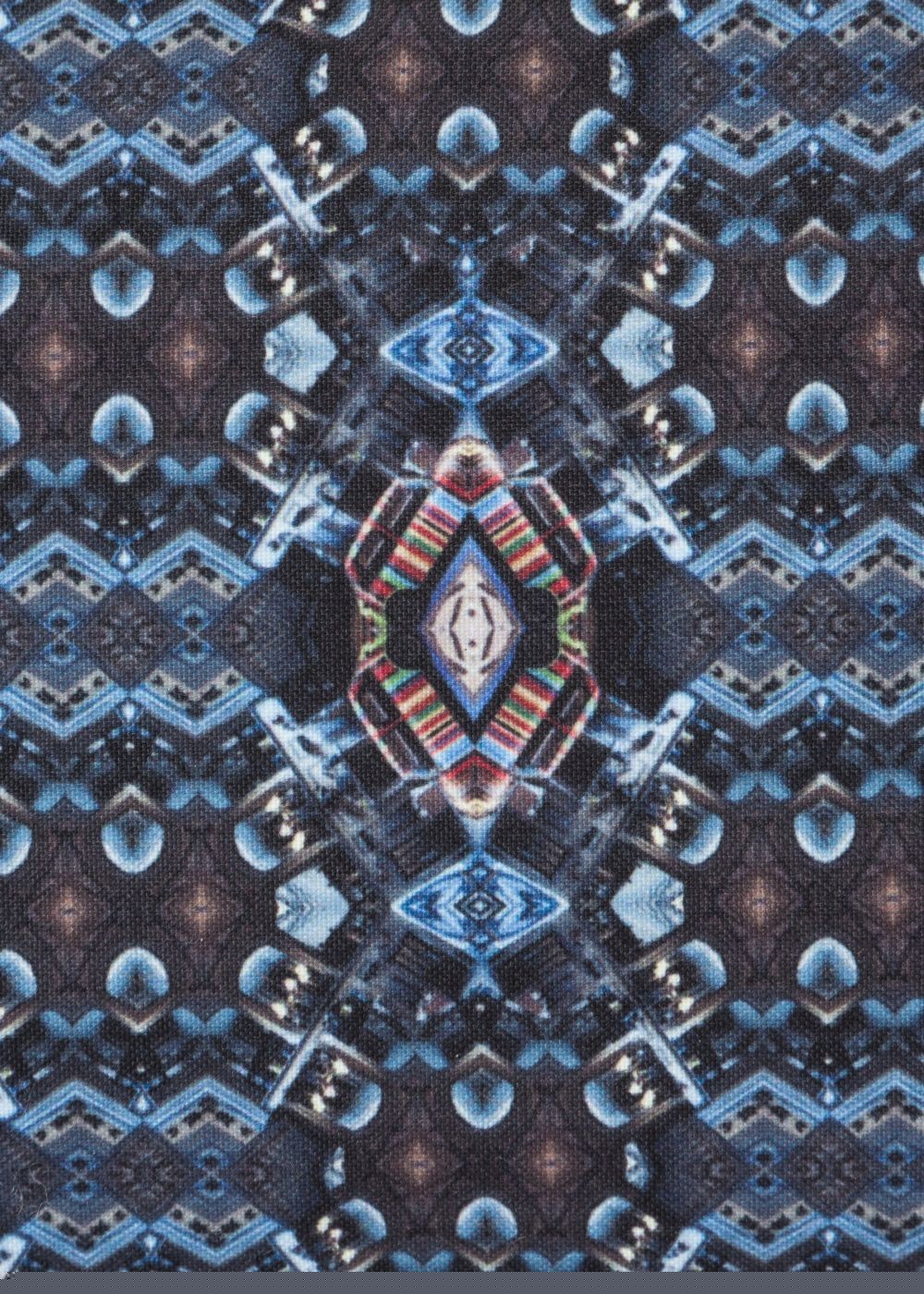 Paul Smith Men's 'mini Kaleidoscope' Print Canvas Wash Bags