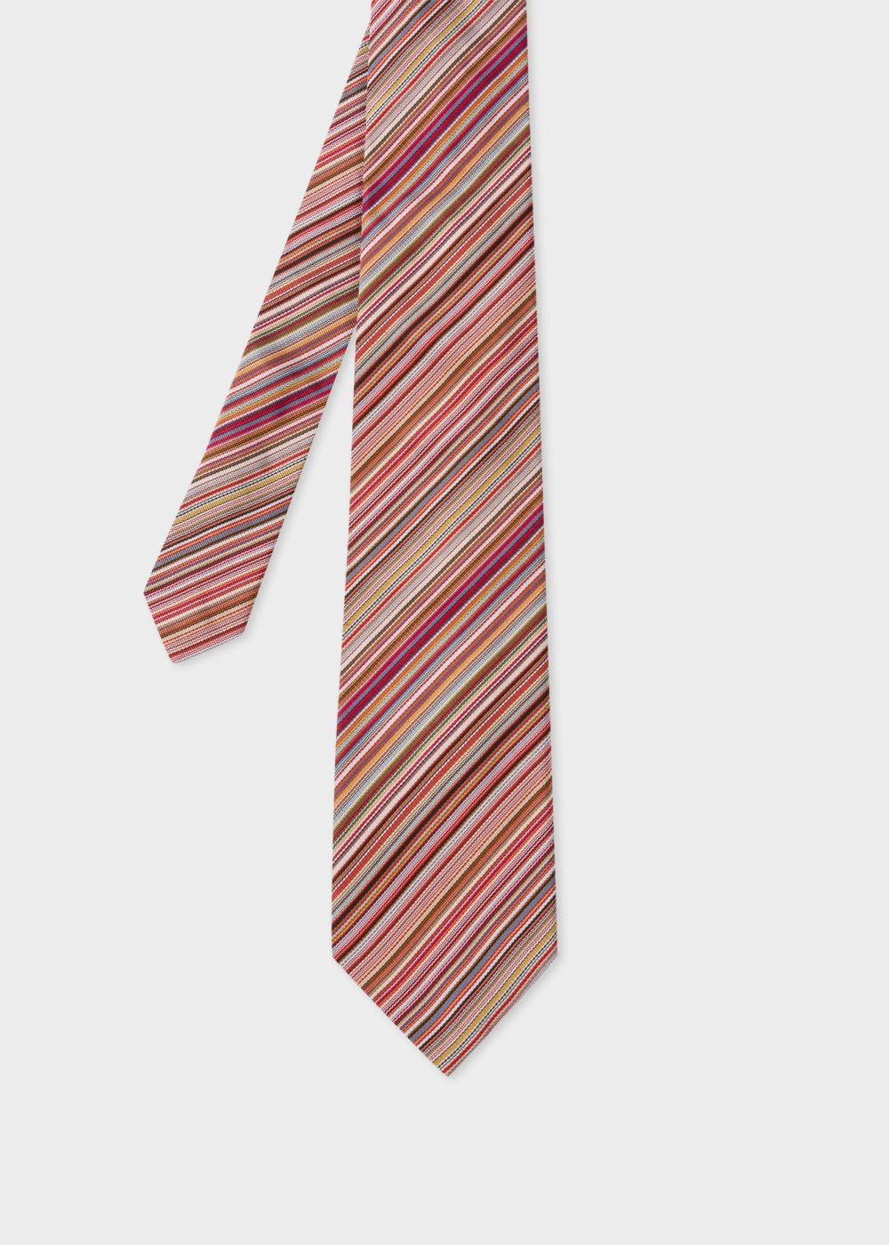 Paul Smith Men's 'signature Stripe' Silk Tie