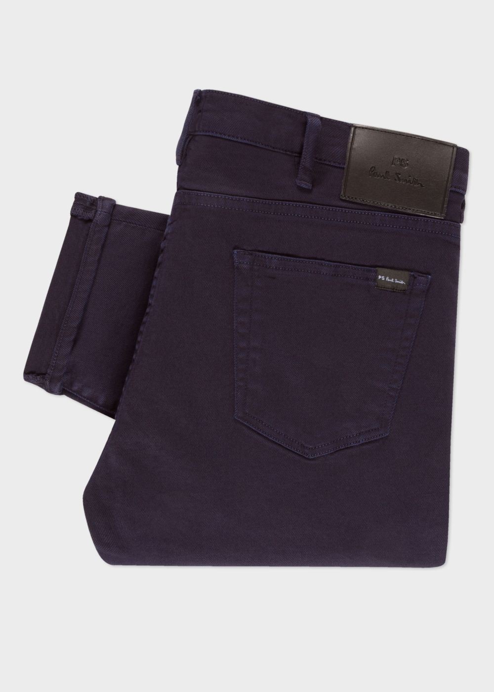 Paul Smith Men's Slim-Fit Dark Navy Garment-Dye Jeans