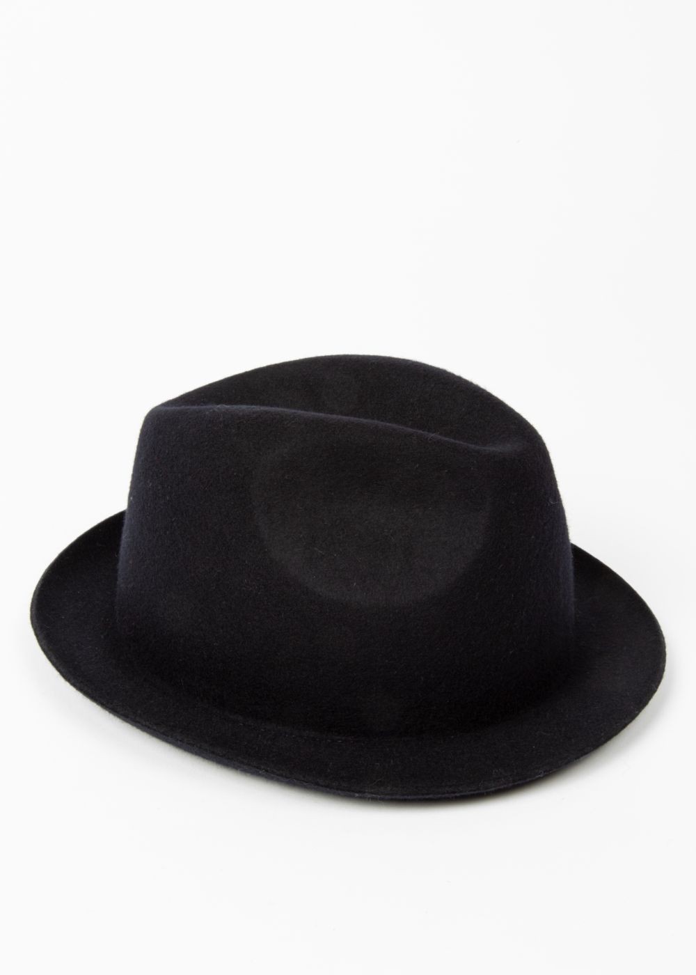 Paul Smith Men's Navy 'hello' Embroidery Wool-Felt Caps