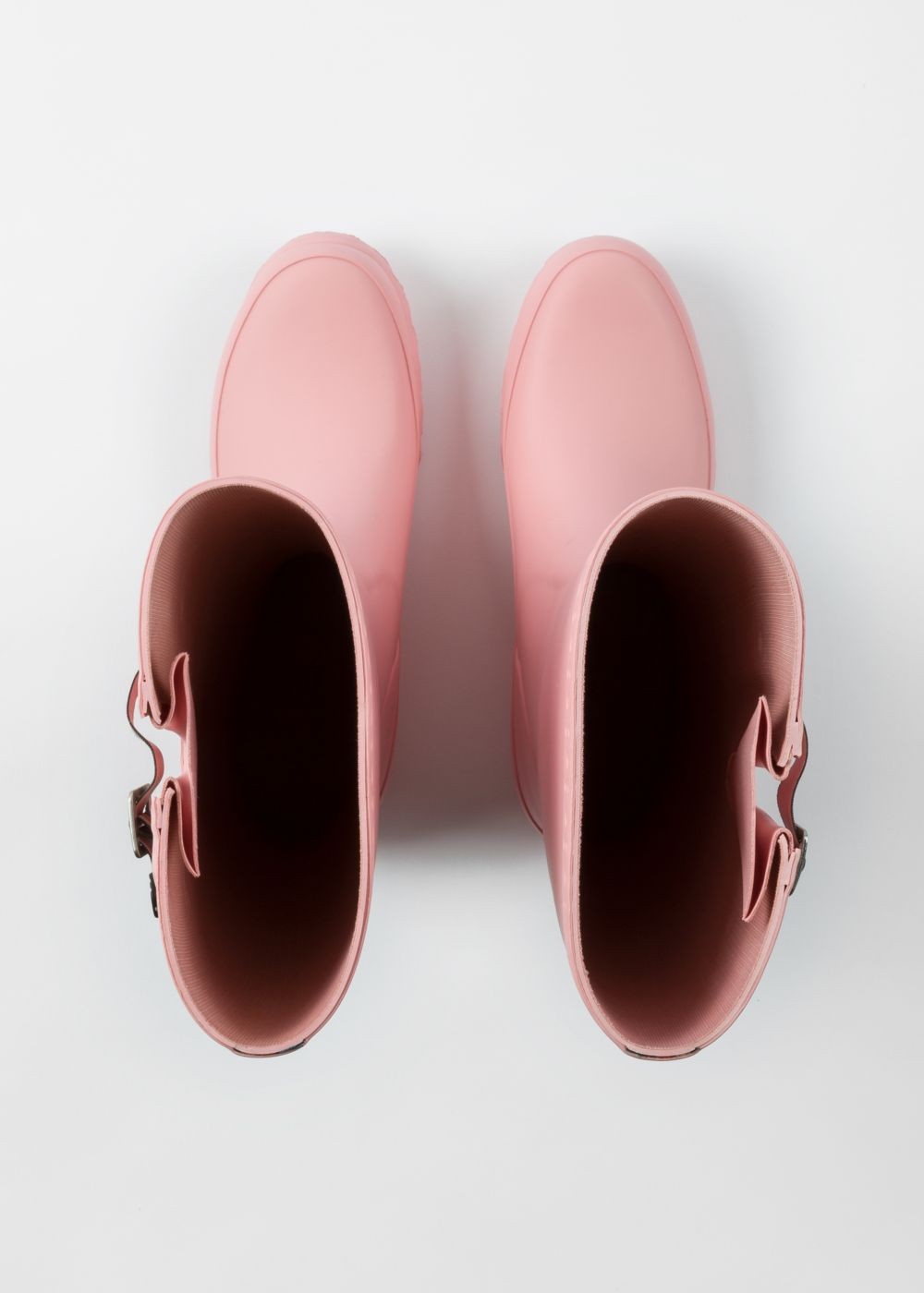 Paul Smith Lady's Pink Rubber 'idella' Wellington Boots