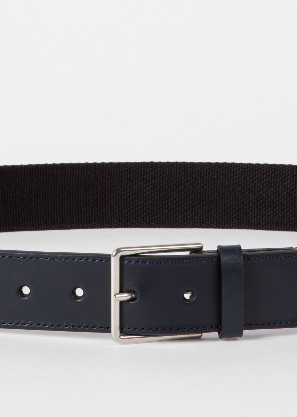 Paul Smith Men's 'artist Stripe' Webbing Belt