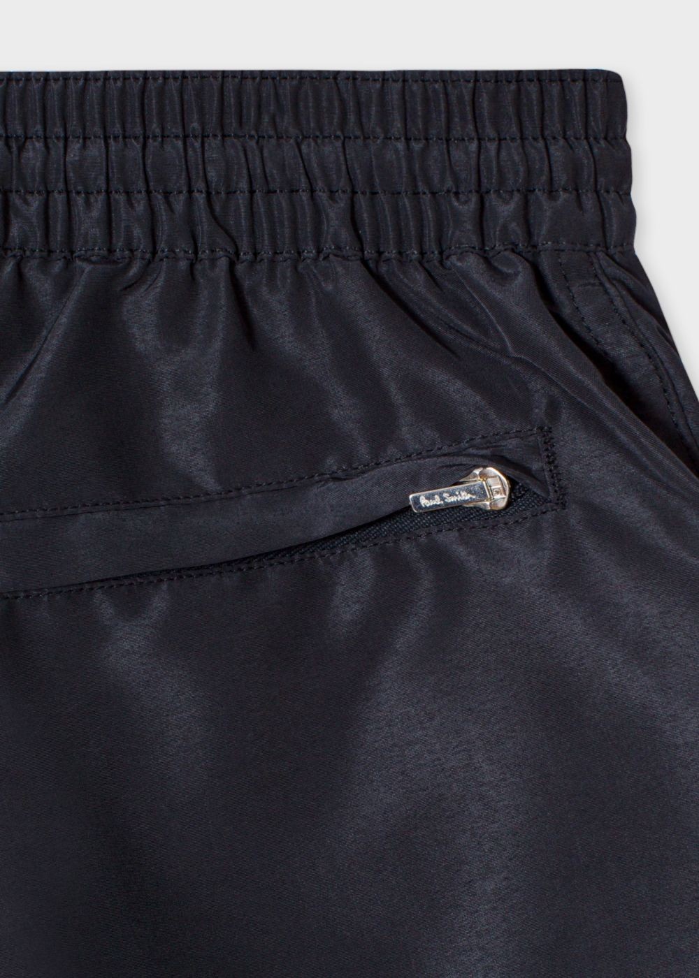 Paul Smith Men's Black Long Swim Shorts