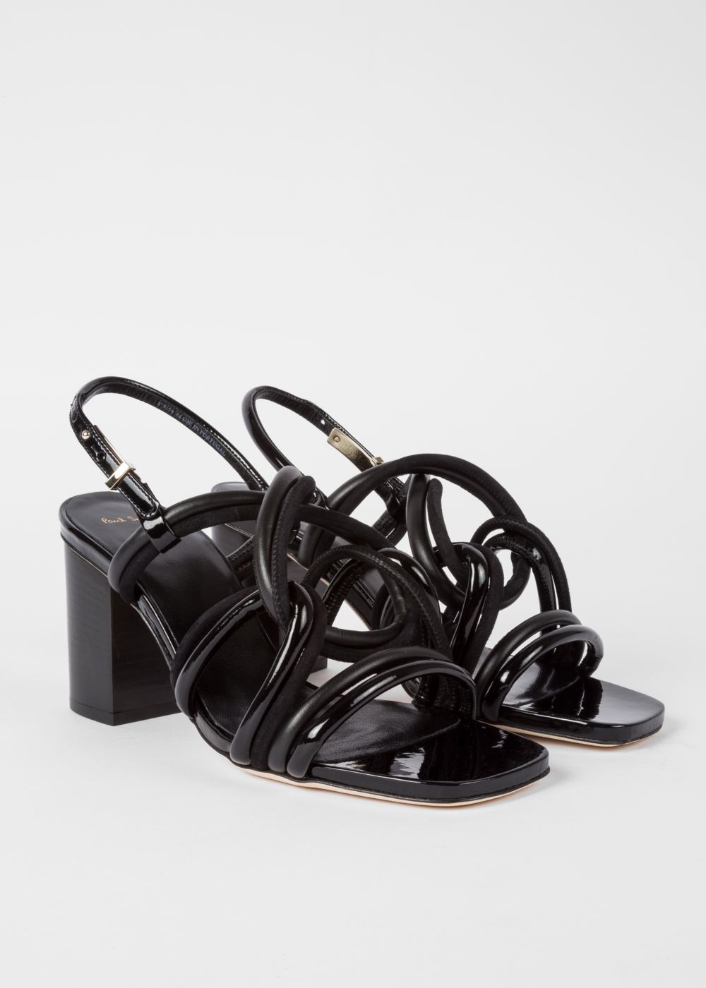 Paul Smith Women's Black Suede 'carla' Sandals