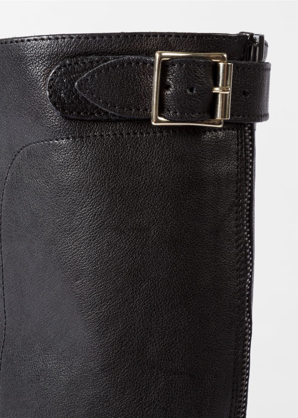 Paul Smith Women's Black Leather 'kings' Boots