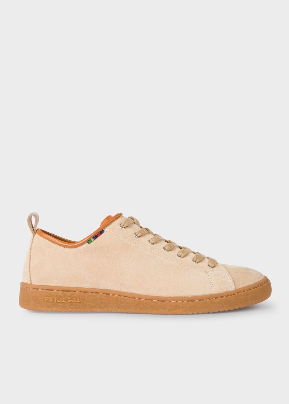 Paul Smith Mens's Beige Suede 'miyata' Trainers