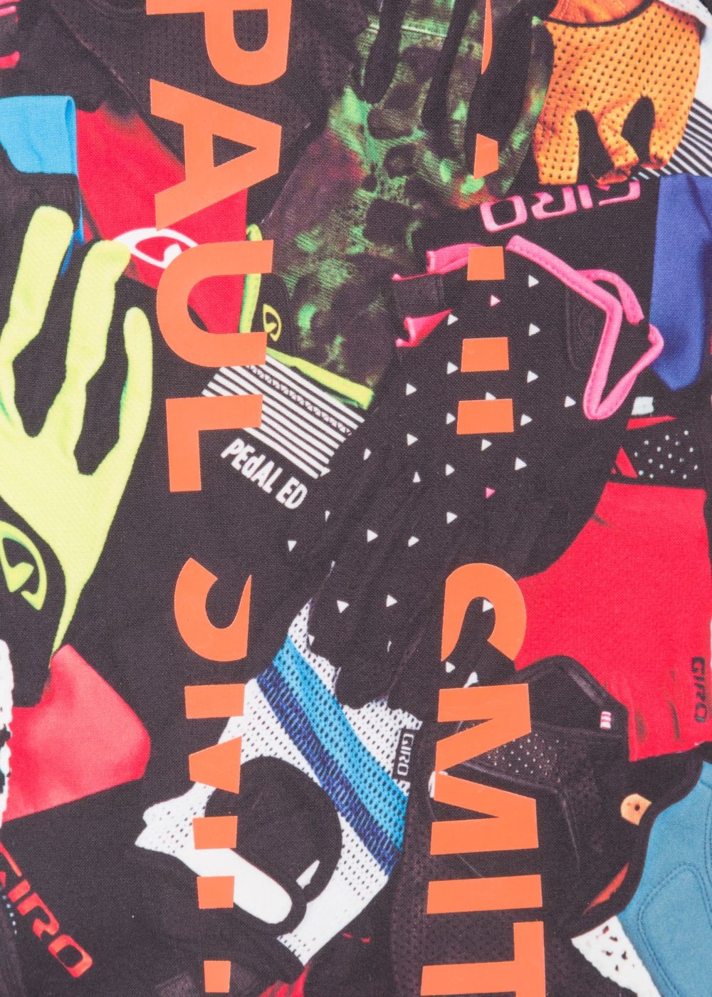 Paul Smith Men's 'cycle Gloves' Print Canvas Backpack