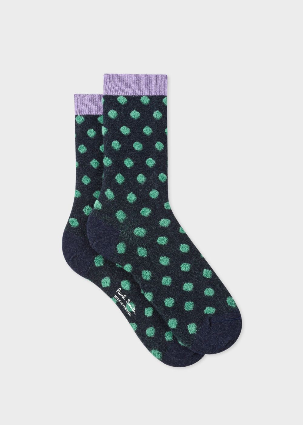 Paul Smith Womens's Navy 'polka Dot' Socks
