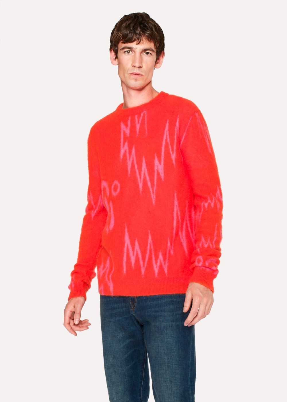 Paul Smith + The Chemical Brothers For Hingston Studio - Red 'born In The Echoes' Sweater Men