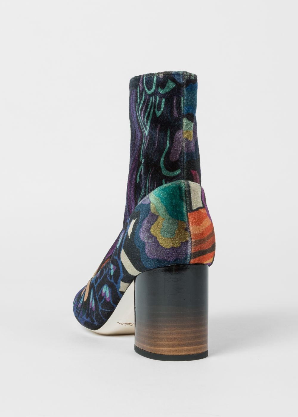 Paul Smith Women'S 'dreamer' Print Velvet 'Nira' Boots