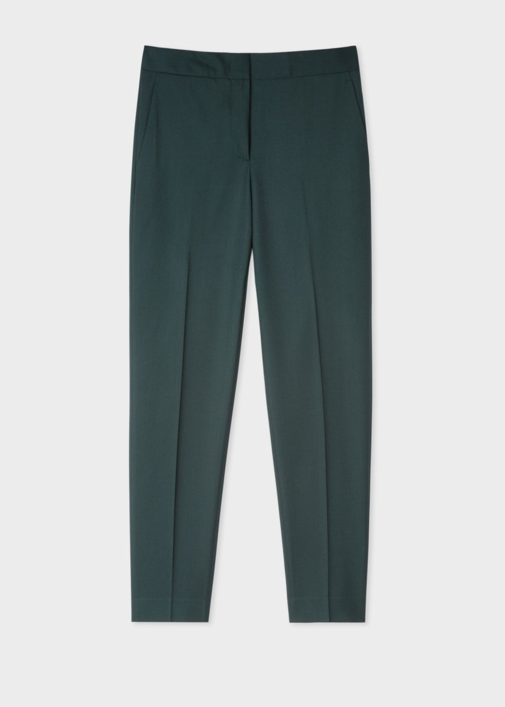 Paul Smith A Suit To Travel In - Womens's Dark Green One-Button Wool Suit