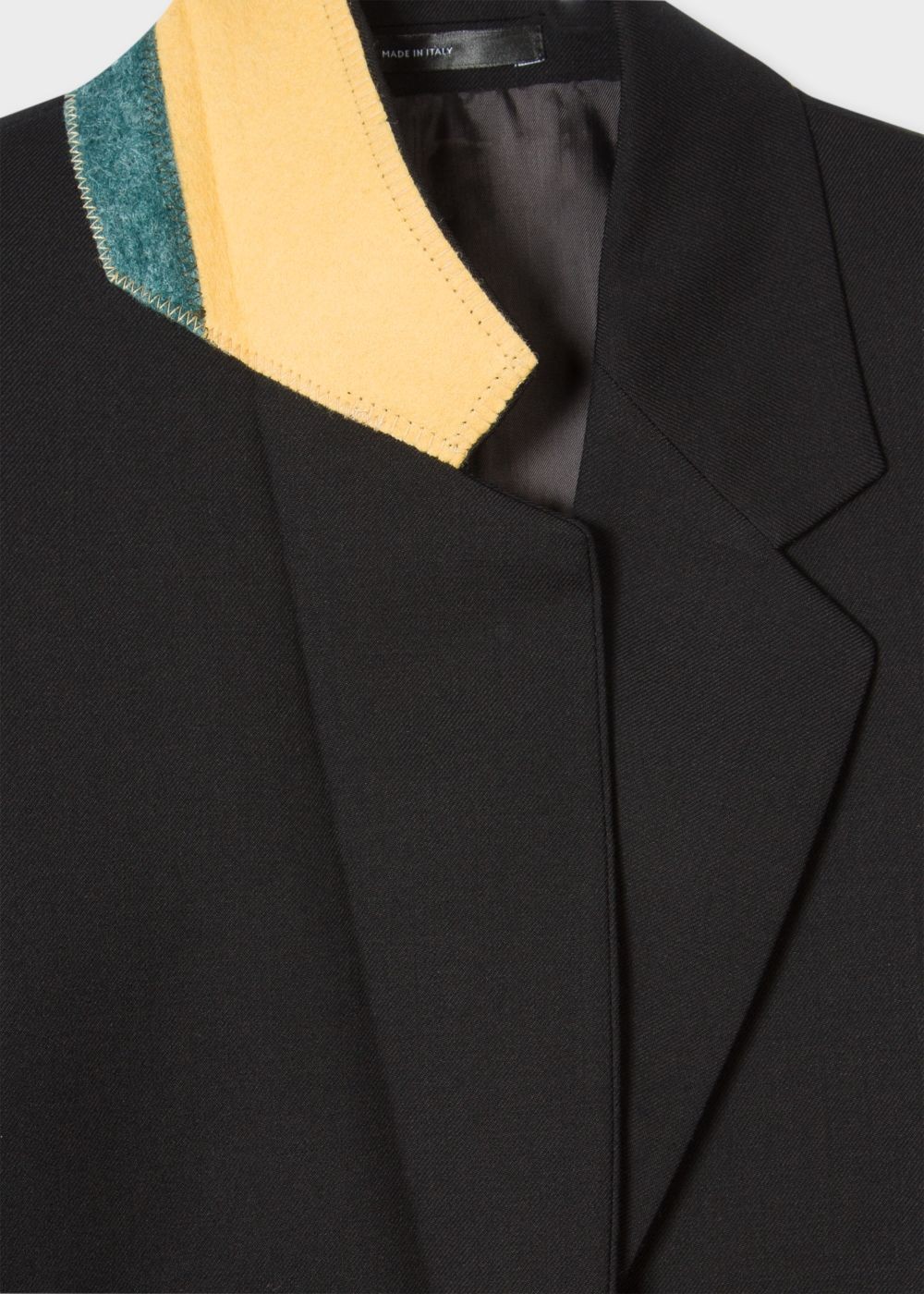 Paul Smith A Suit To Travel In - Lady's Black Two-Button Wool Blazer