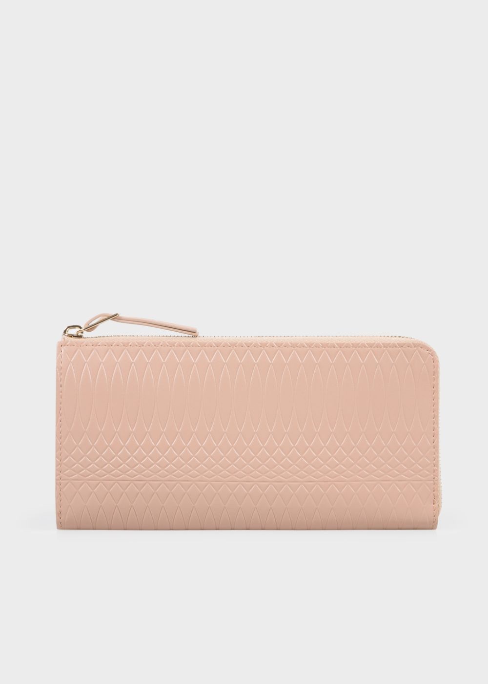 Paul Smith No. - Large Powder Pink Leather Zip-Around Wallet Women
