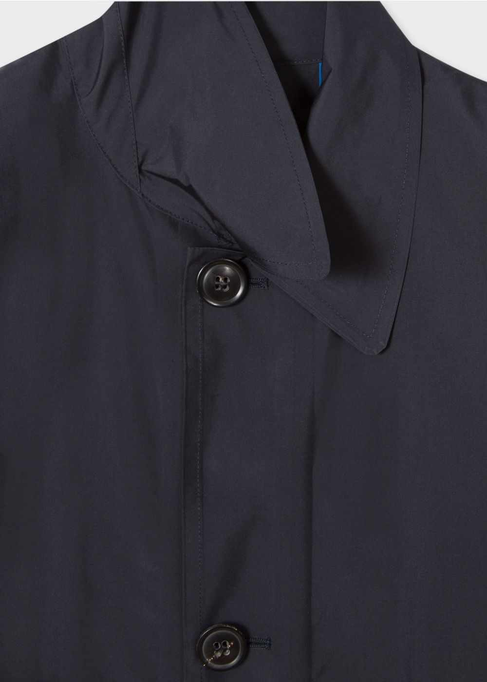 Paul Smith Men's Navy Waterproof Packable Mac Clothing