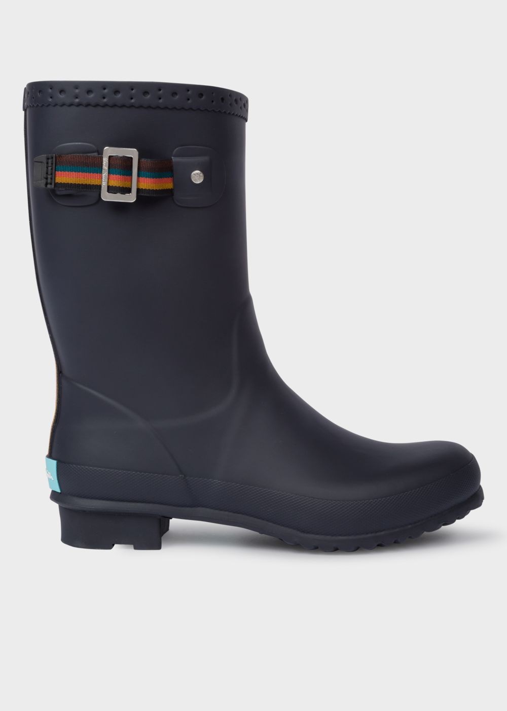Paul Smith Men's Navy Rubber 'krupa' Wellington Boots