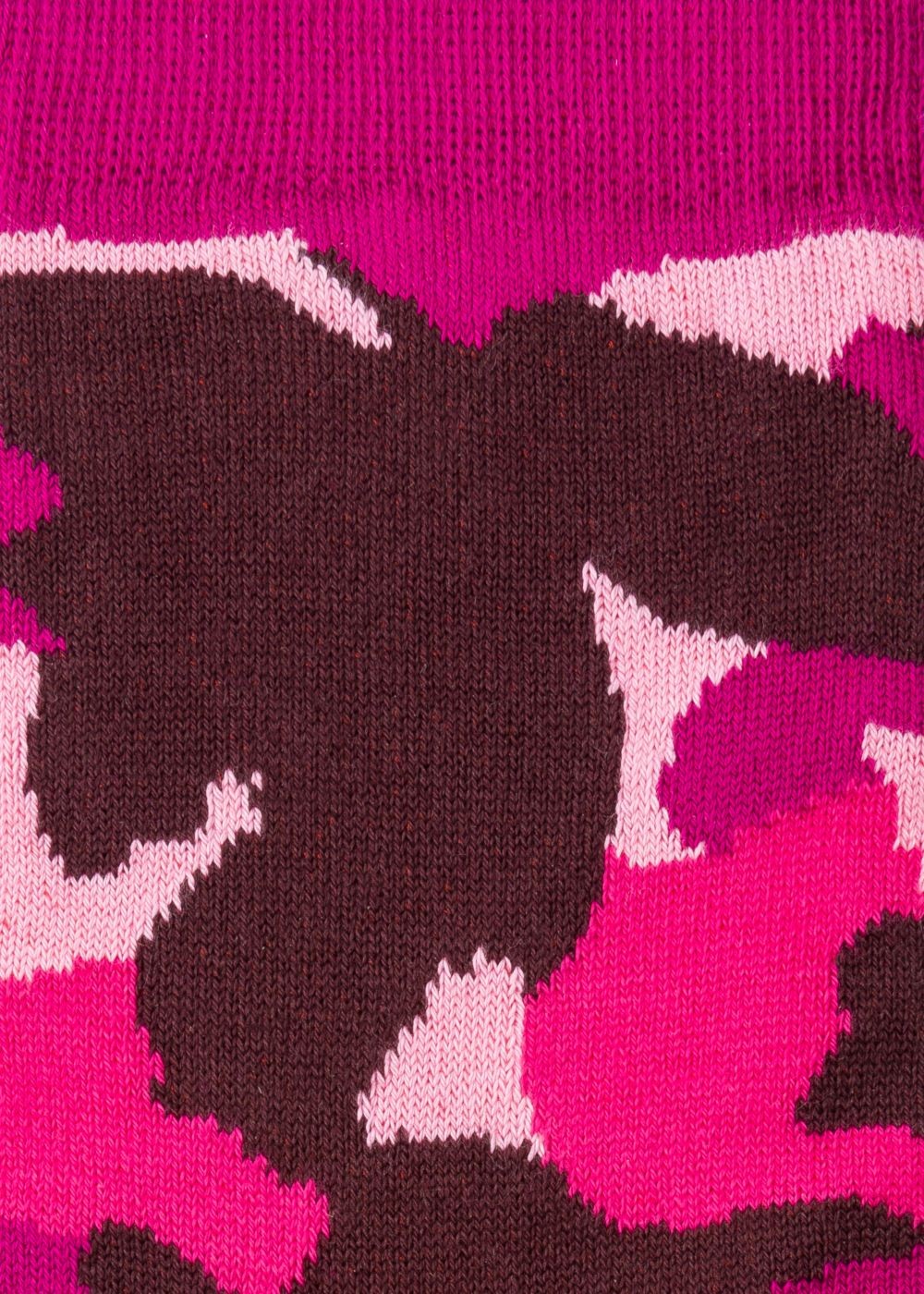 Paul Smith Women's Pink 'floral Camouflage' Socks