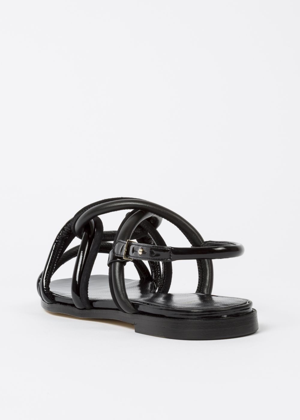 Paul Smith Lady's Black Suede 'carlin' Sandals