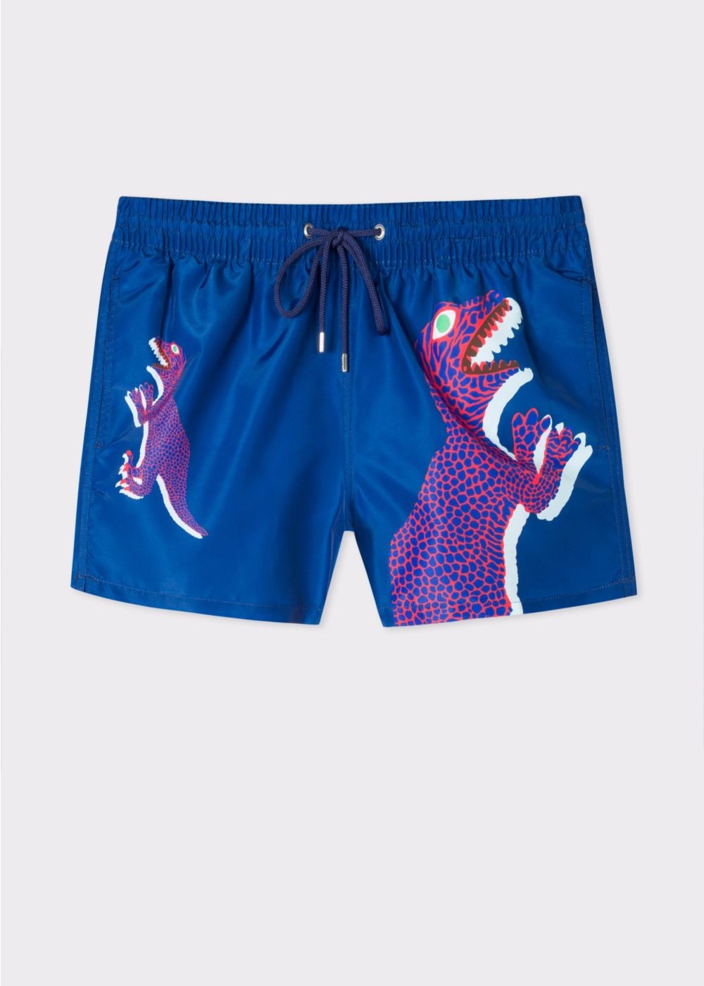 Paul Smith Men's Navy 'dino' Placement Print Swim Shorts