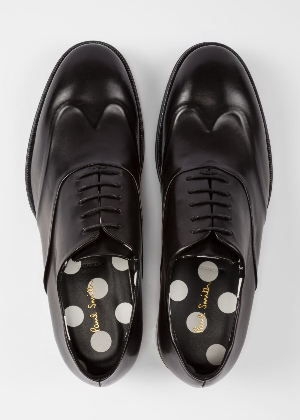 Paul Smith Men's Black Calf Leather 'lomax' Oxford Shoe