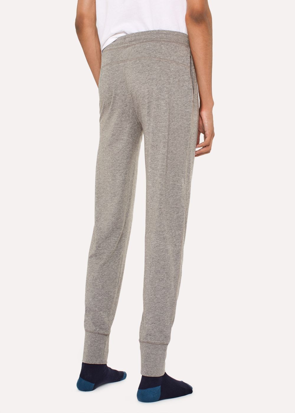Paul Smith Mens's Light Grey Jersey Cotton Lounge Pants