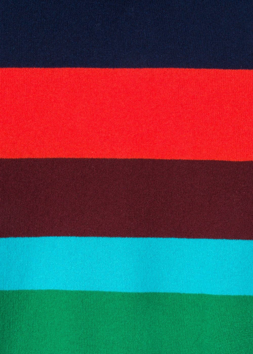Paul Smith Men's Striped Cashmere Crew Neck Sweater