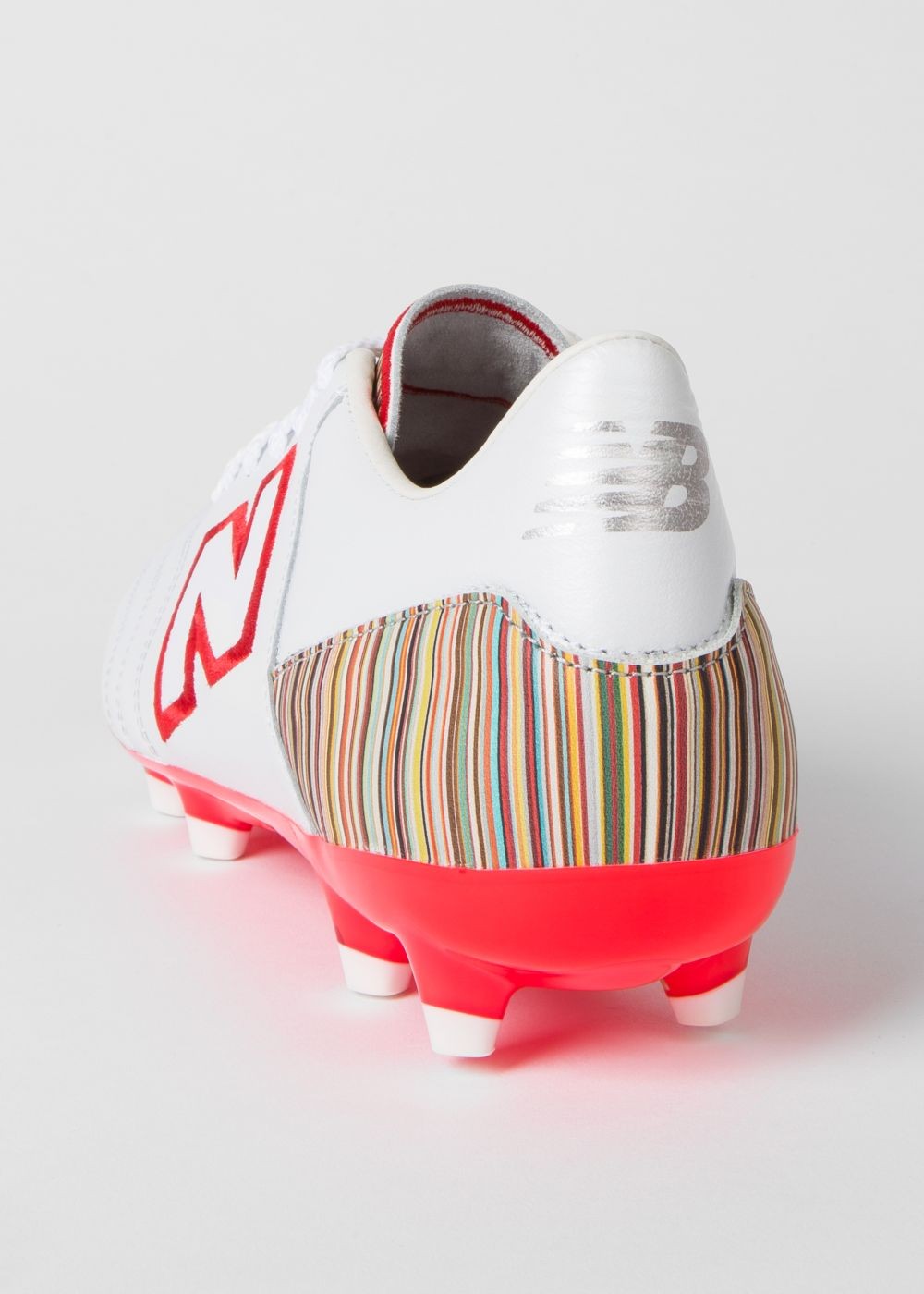 Paul Smith Balance + Paul Smith - Men's White Miuk-One Football Boots