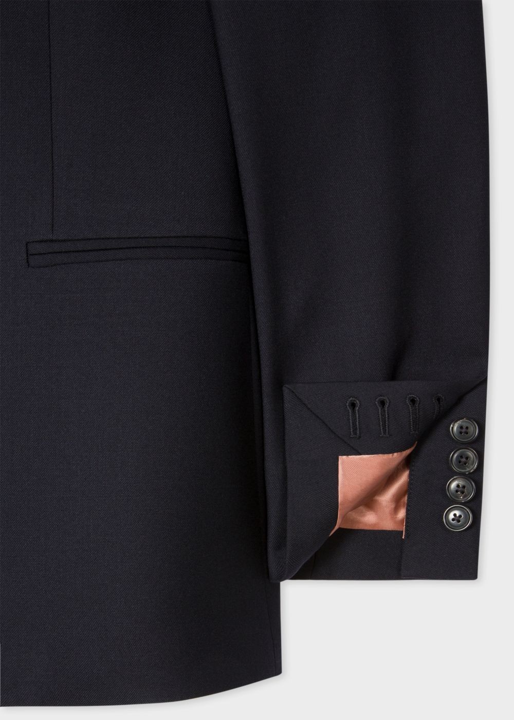 Paul Smith A Suit To Travel In - Womens's Dark Navy Two-Button Wool Blazer