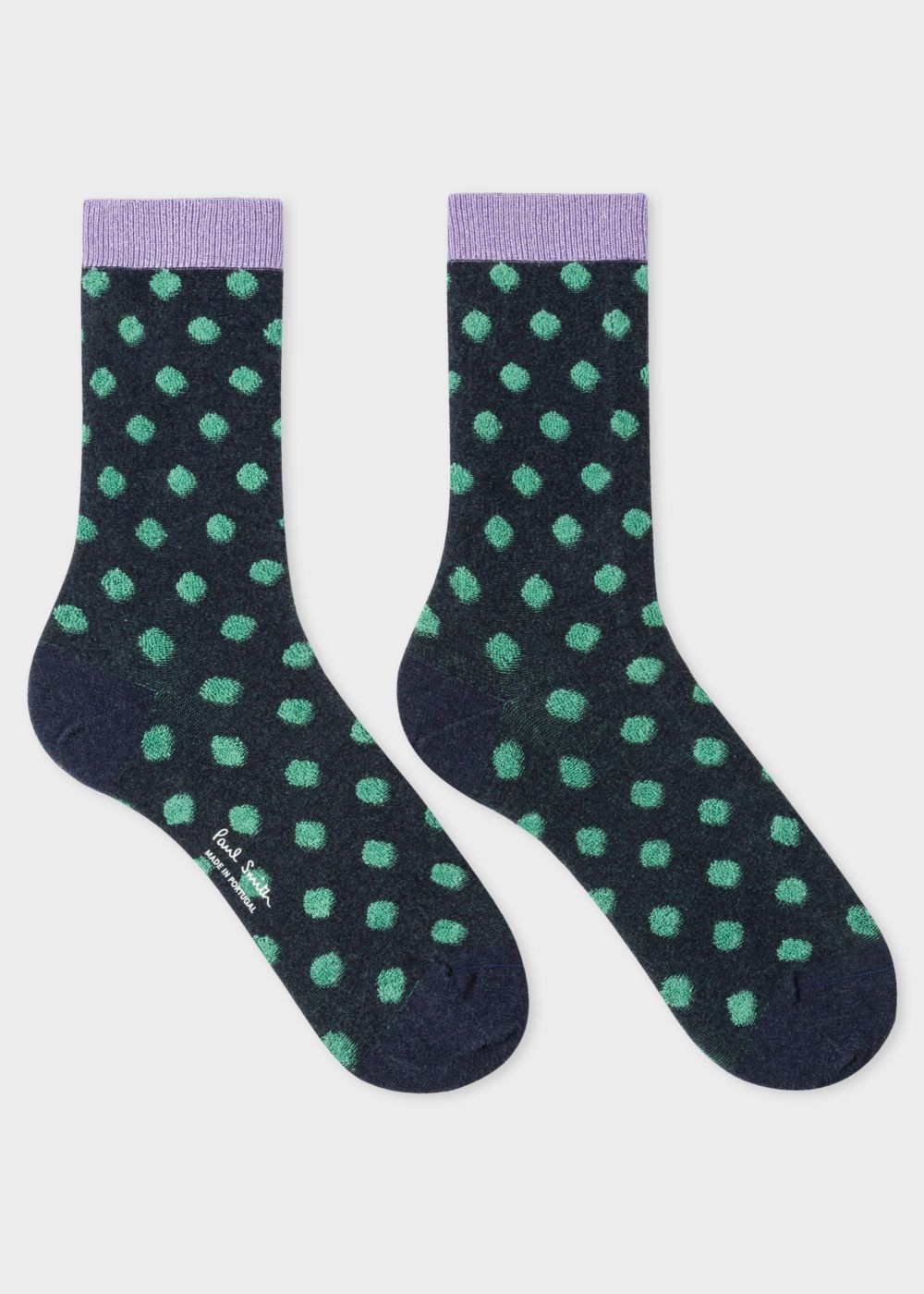 Paul Smith Womens's Navy 'polka Dot' Socks