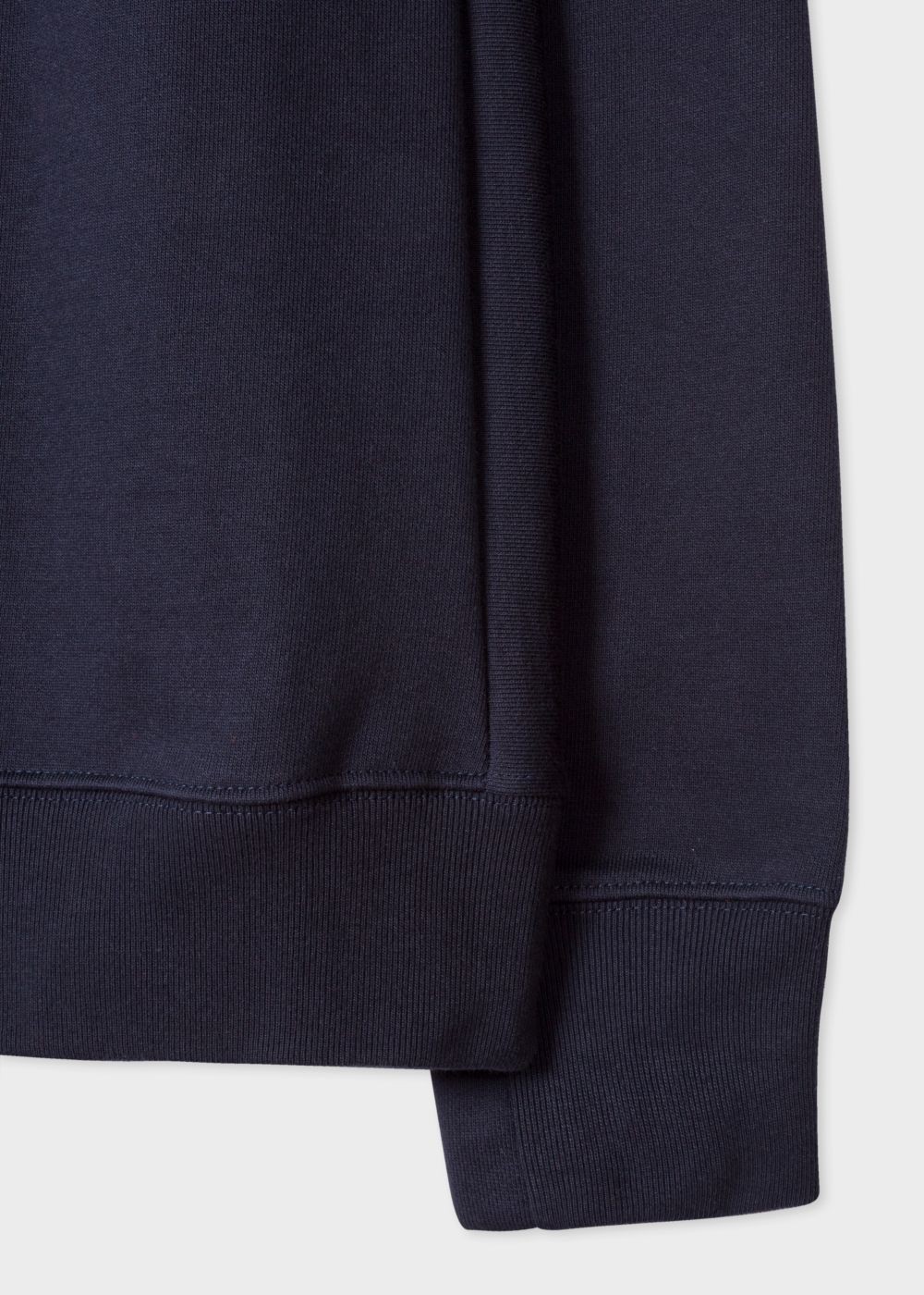 Paul Smith Men's Navy Organic-Cotton Zebra Logo Sweatshirt