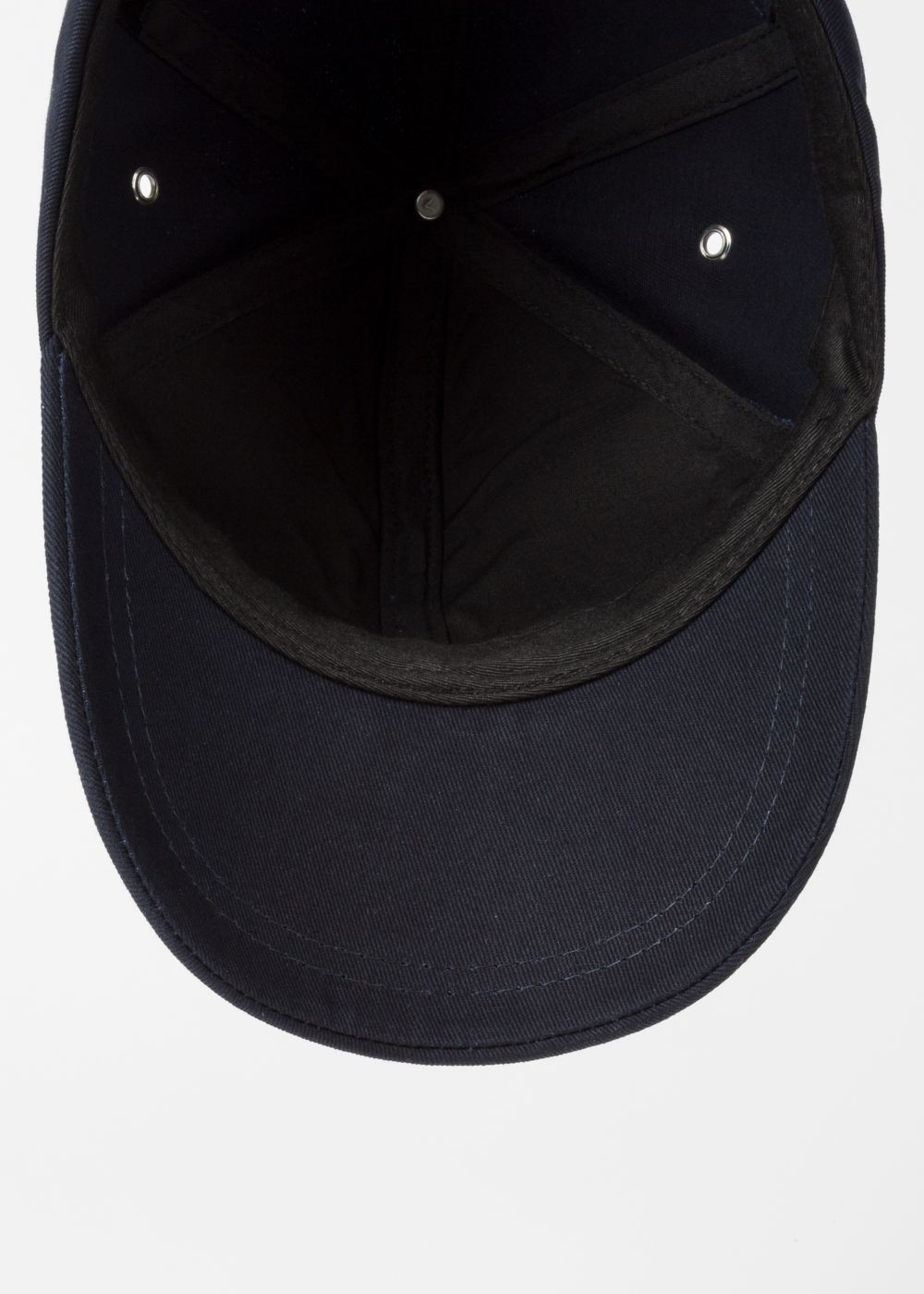 Paul Smith Men's Navy Cotton Zebra Logo Baseball Hat
