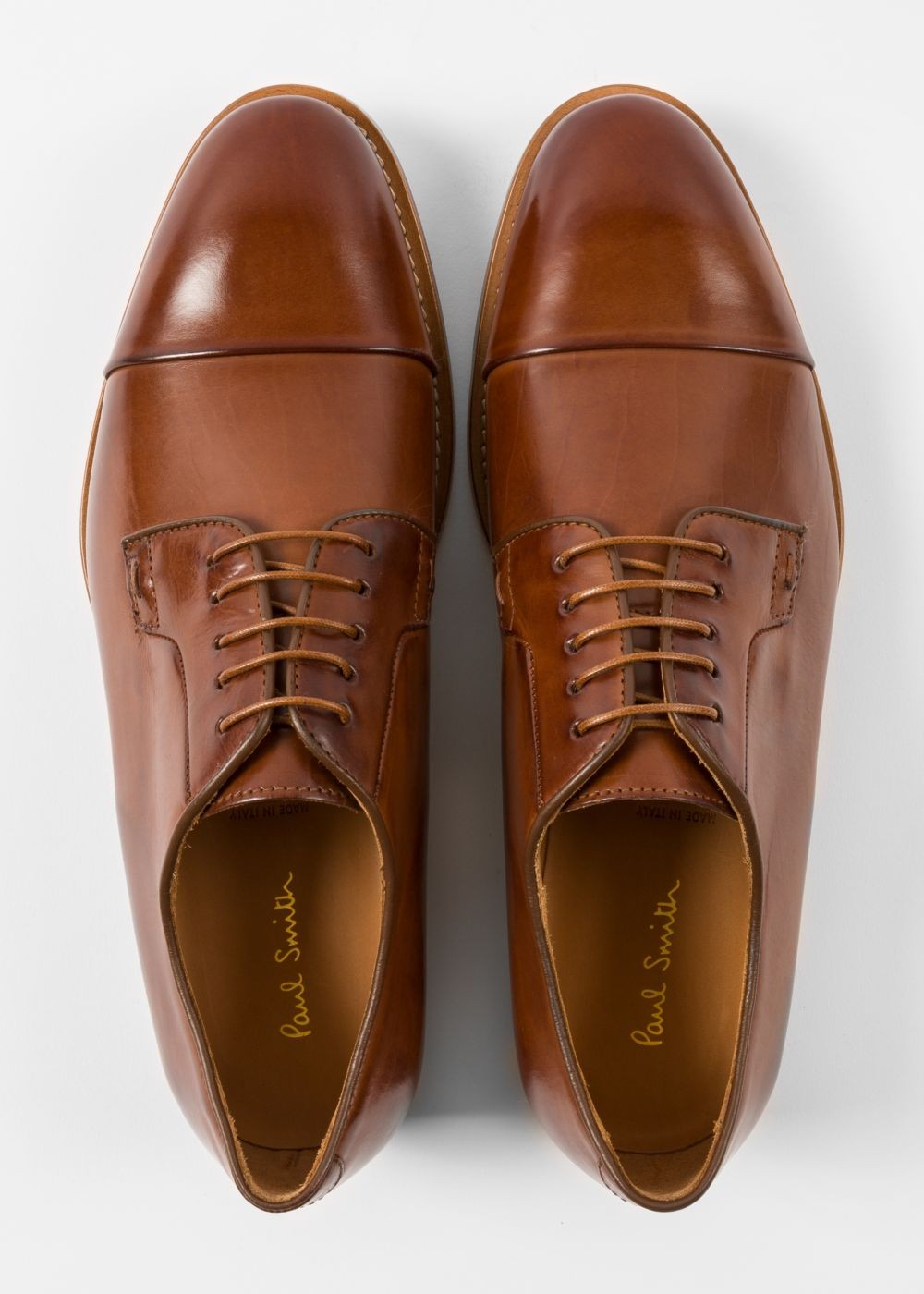 Paul Smith Men's Tan Calf Leather 'ernest' Shoe