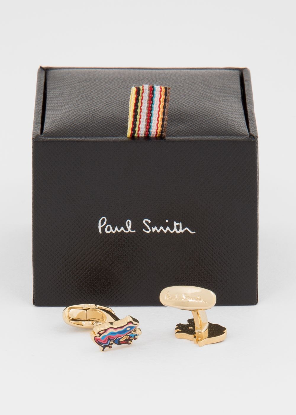 Paul Smith Men's Gold 'dreamer Frog' Cufflinks Accessories