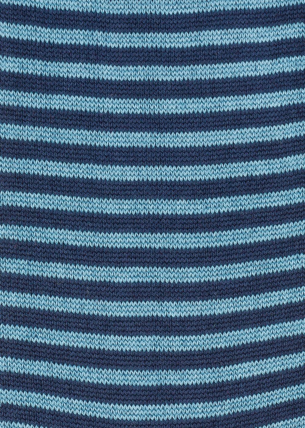 Paul Smith Men's Navy And Sky Blue Thin Stripe Socks