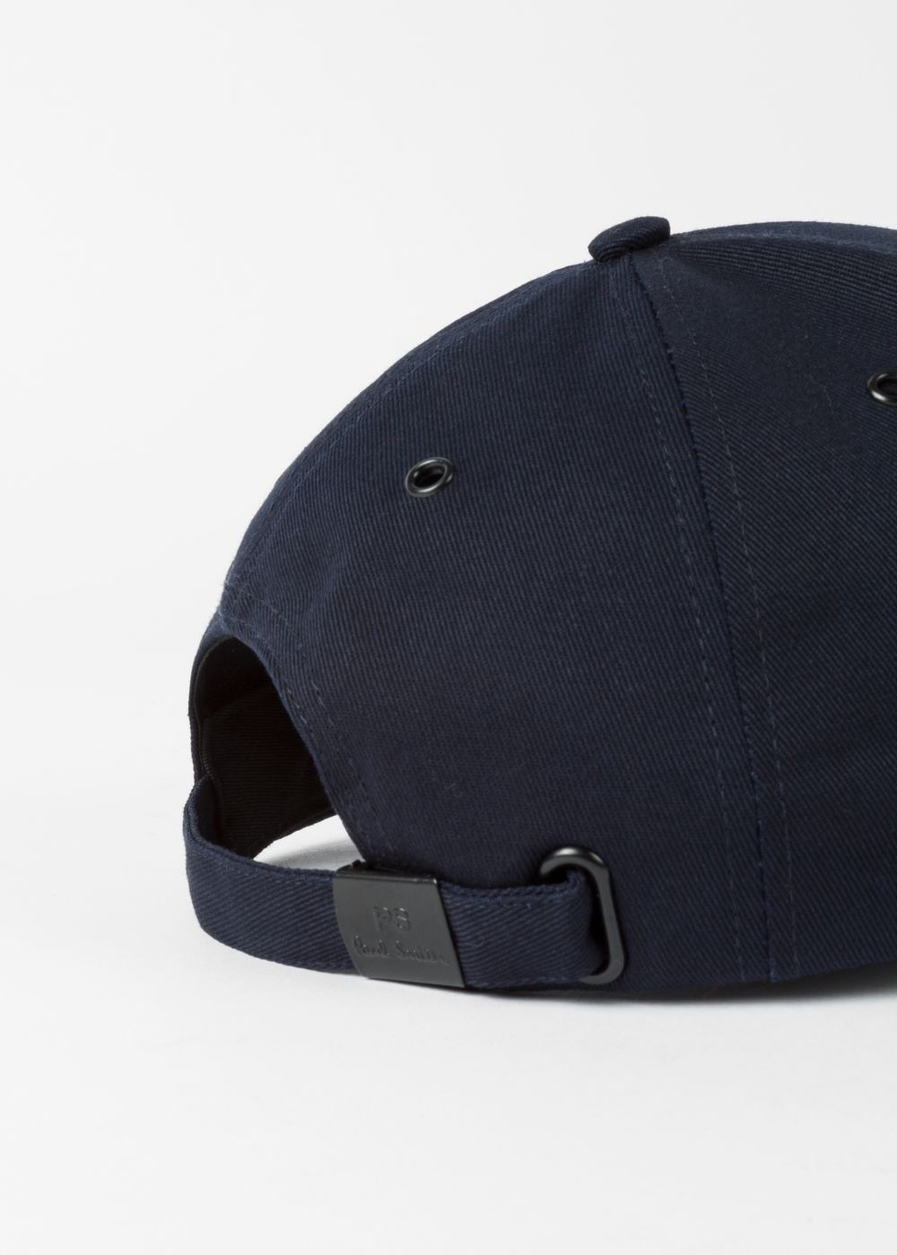 Paul Smith Men's Navy Cotton Zebra Logo Baseball Hat
