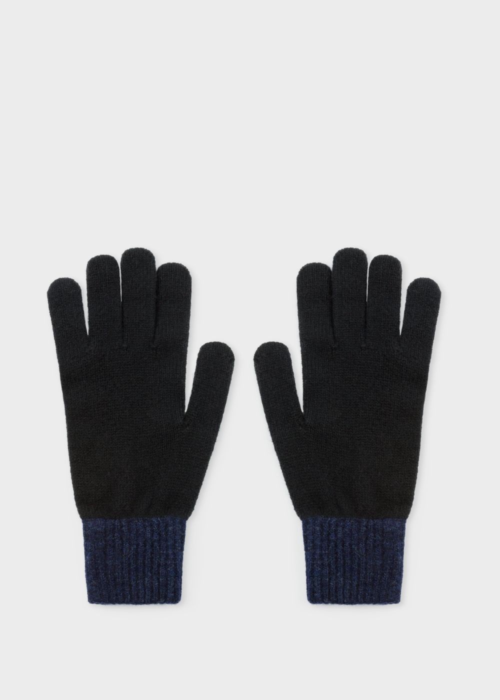 Paul Smith Women's Black Wool Knitted Gloves