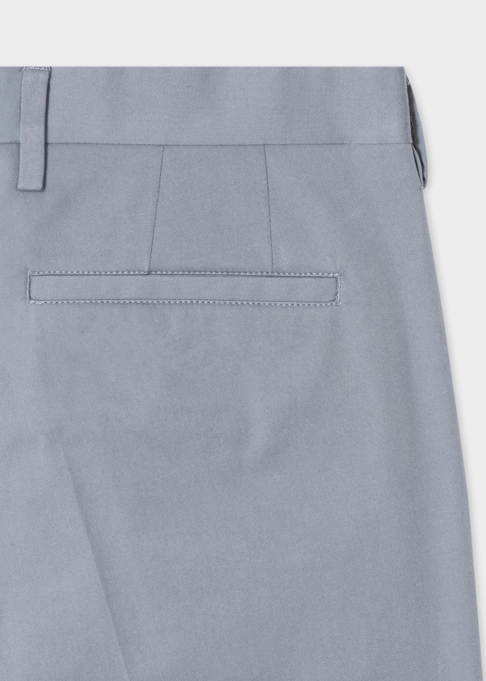 Paul Smith Men's Slim-Fit Light Blue Stretch-Cotton Pants