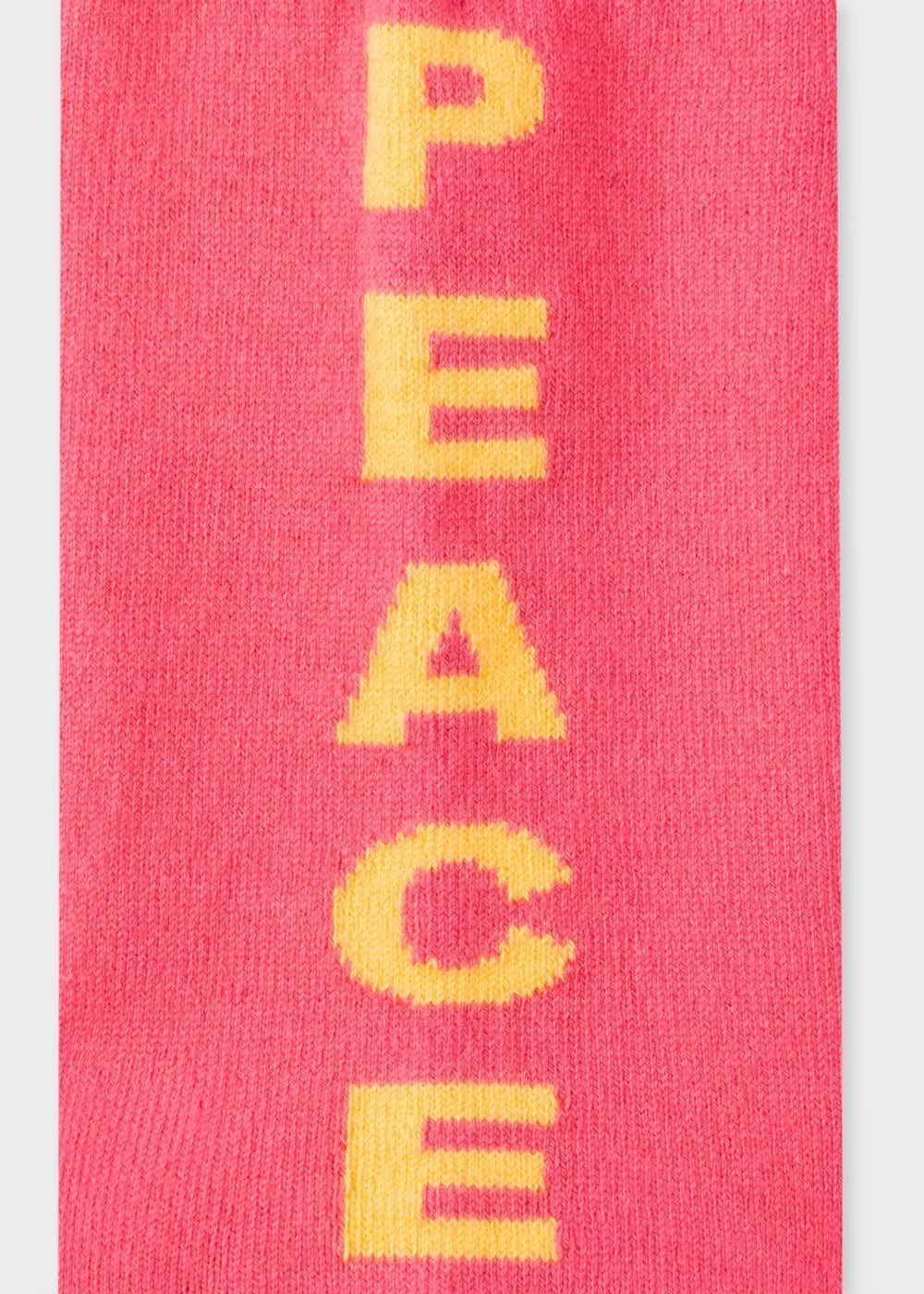 Paul Smith Womens's Pink 'peace' Socks