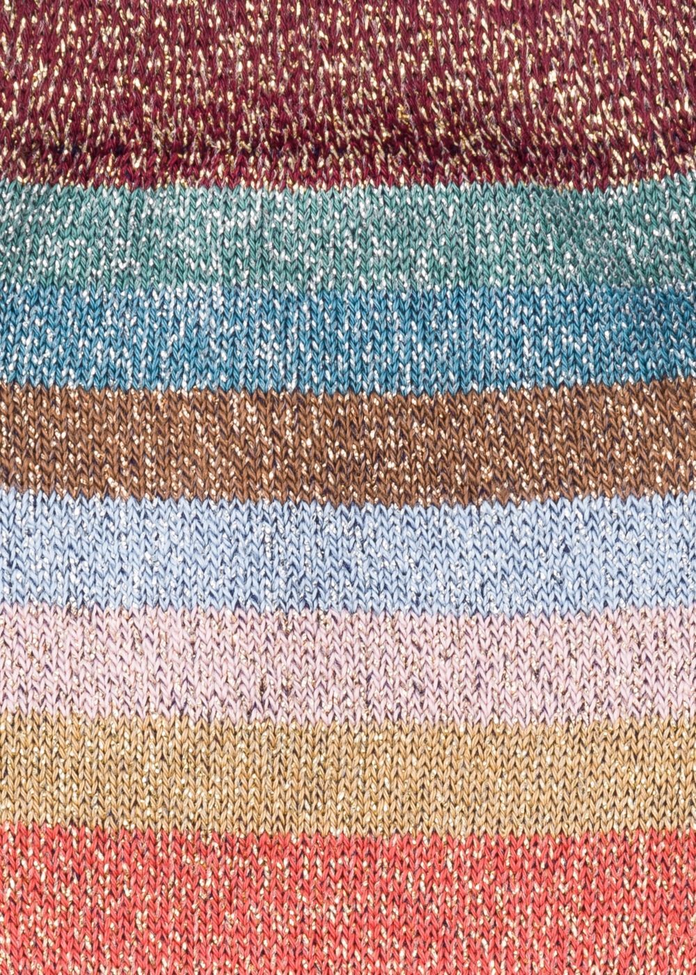 Paul Smith Womens's Navy Glitter Stripe Semi-Sheer Socks