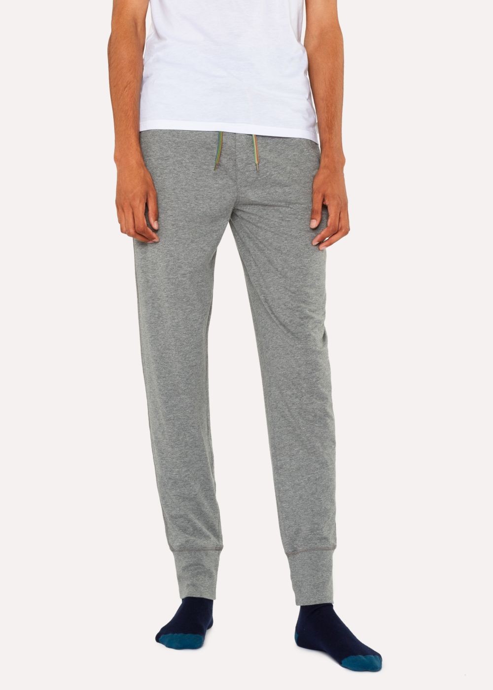 Paul Smith Mens's Light Grey Jersey Cotton Lounge Pants