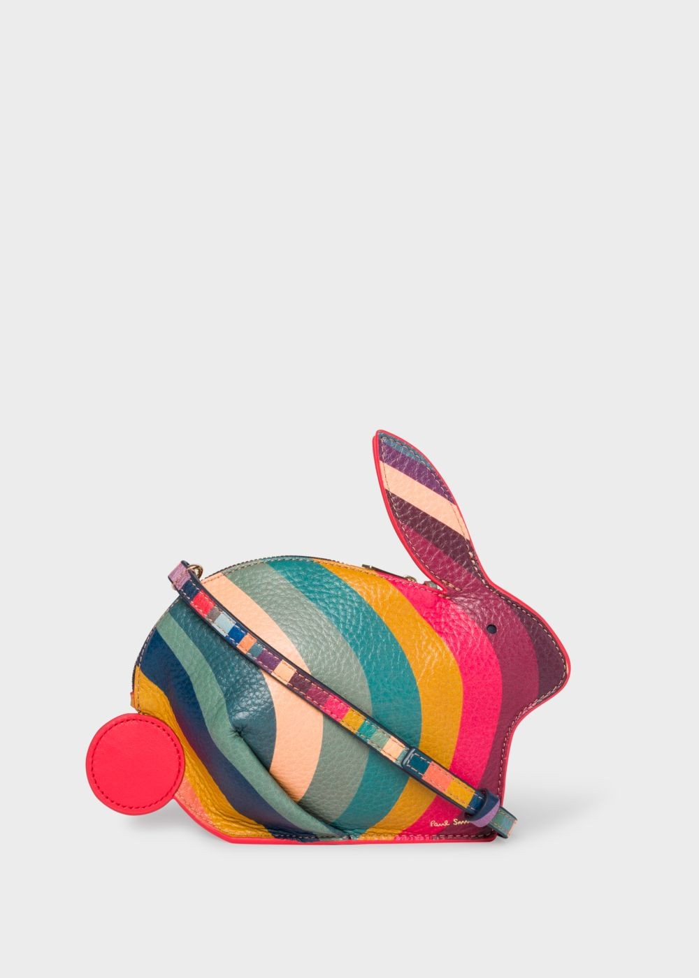 Paul Smith Women's 'swirl' Print Leather 'rabbit' Cross-Body HandBags