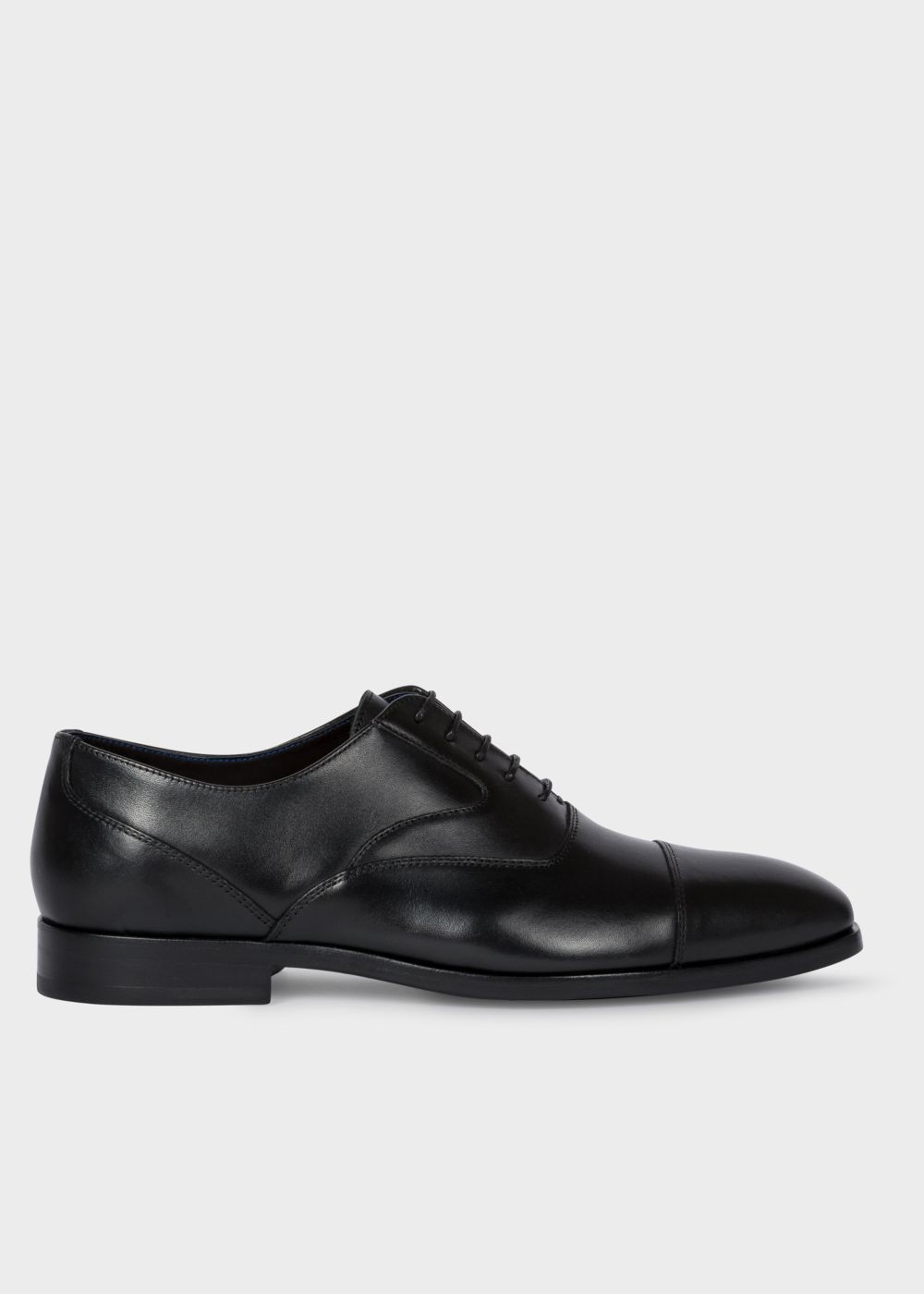 Paul Smith Men's Black Leather 'tompkins' Oxford Sneaker