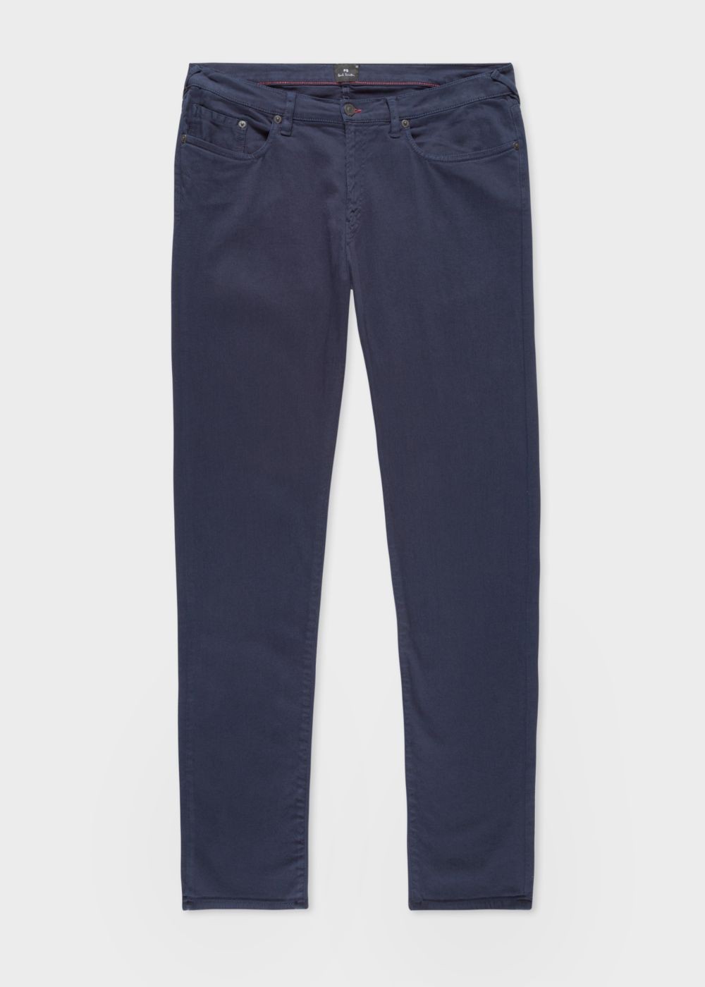 Paul Smith Men's Tapered-Fit Navy Garment-Dye Jeans