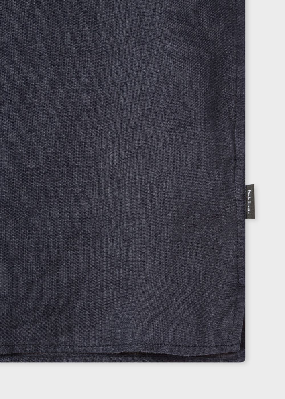 Paul Smith Men's Classic-Fit Dark Navy Linen Short-Sleeve T-Shirts