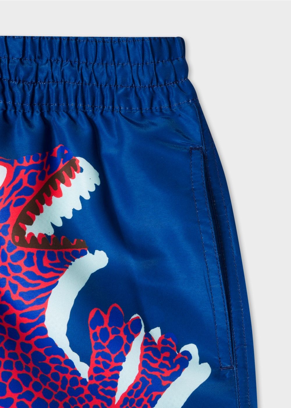 Paul Smith Men's Navy 'dino' Placement Print Swim Shorts