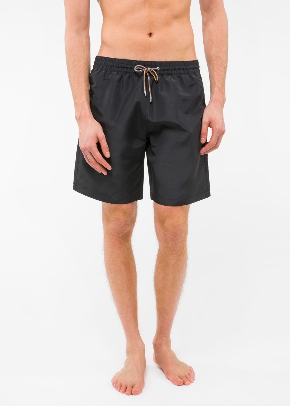 Paul Smith Men's Black Long Swim Shorts
